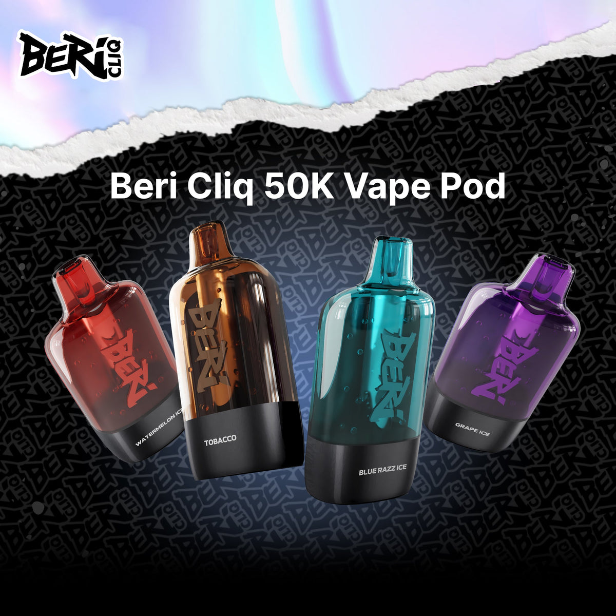 Beri Cliq 50K Disposable Vape Pod